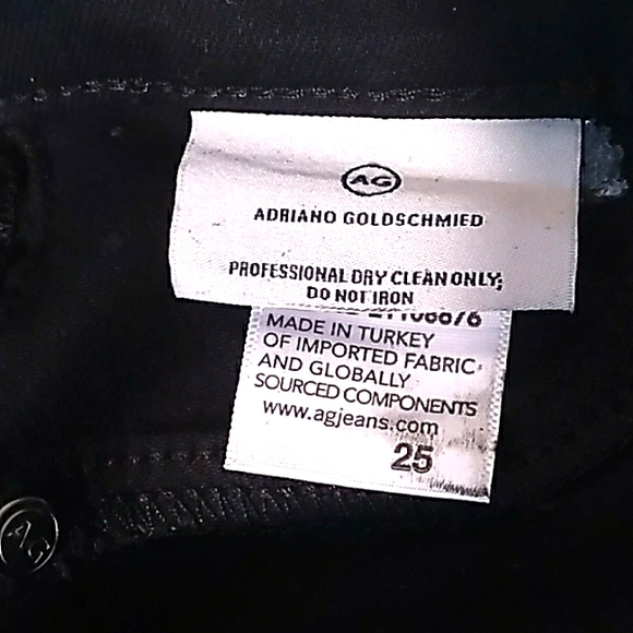 NWT AG FARRAH SKINNY ANKLE JEAN IN LUMINOUS GUNMETAL. A Must Have! - Picture 11 of 13